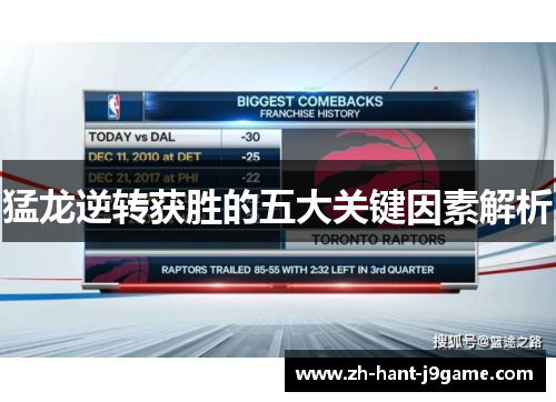 猛龙逆转获胜的五大关键因素解析